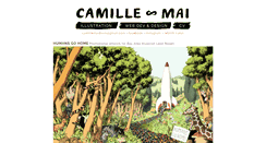 Desktop Screenshot of camillemaiillustration.com